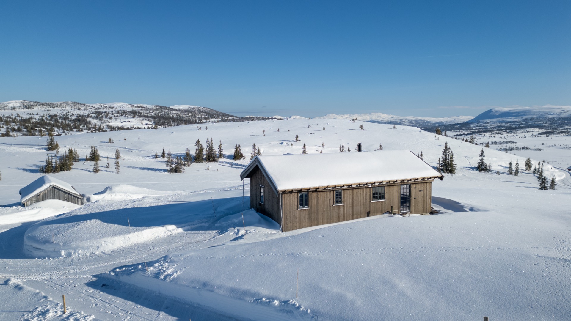 Utsikten fra seterbua mot sør